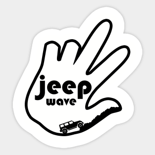 Jeep Wave Sticker